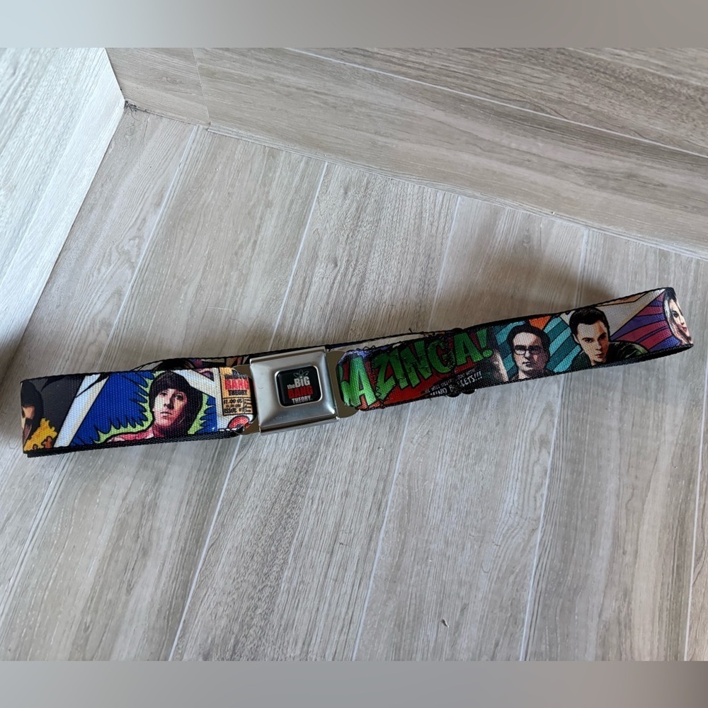 Buckle Down Seatbelt Belt - The Big Bang Theory - Made in USA